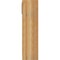 Ekena Millwork Traditional Slat Rough Sawn Bracket w/ Offset Brace, Western Red Cedar, 8"W x 22"D x 30"H BKT0806X22X30TRA06RWR - alternate 3